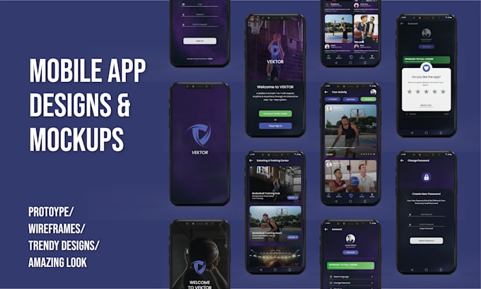 Create stunning ui ux design for your mobile app by Bilalifti_99 | Fiverr
