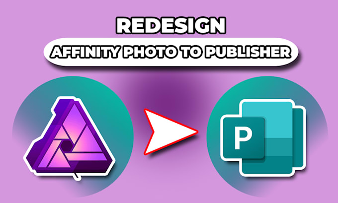redesign affinity photo to publisher
