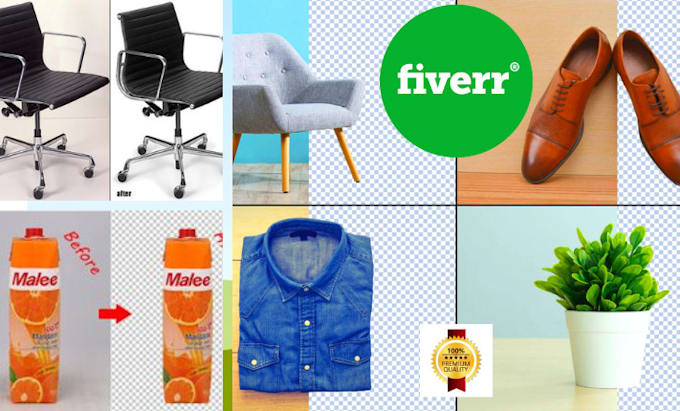 do image editing, background remove, cut out and make it white or transparent