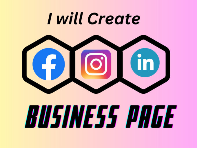 Facebook business page setup page creation banner and cover design