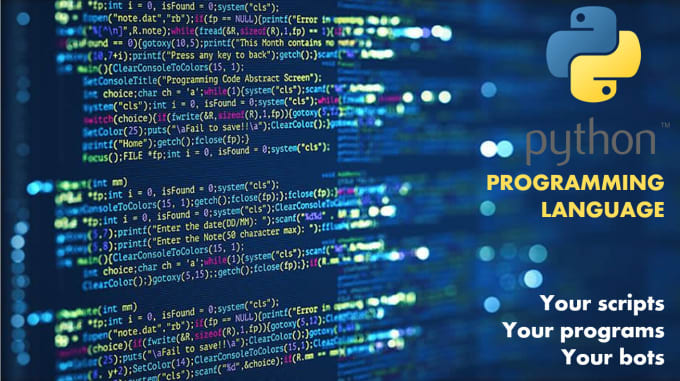 Code python scripts, tasks, project or bot by Clempel | Fiverr