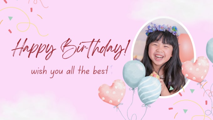 Create a beautiful birthday card for your family by Prasad0_0 | Fiverr