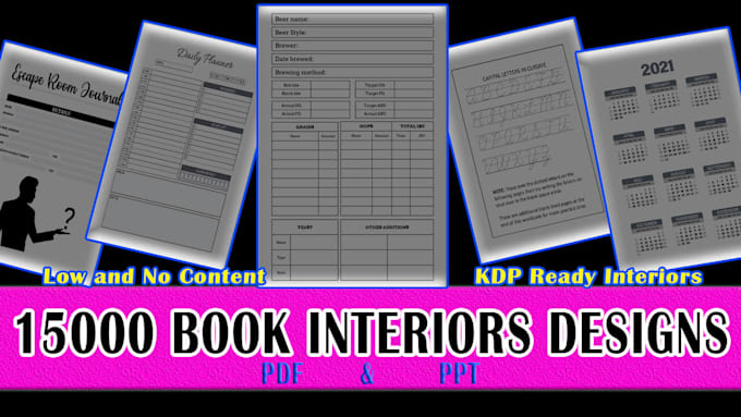 create bestselling KDP and etsy book content unique and profitable designs