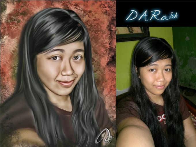 Turn Your Photo Into A Digital Painting Effect By Darart