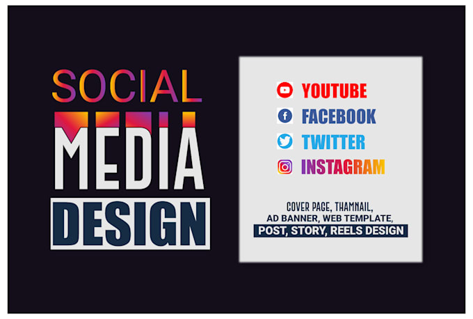 create any social media facebook instagram cover page post ad thumbnail 24h