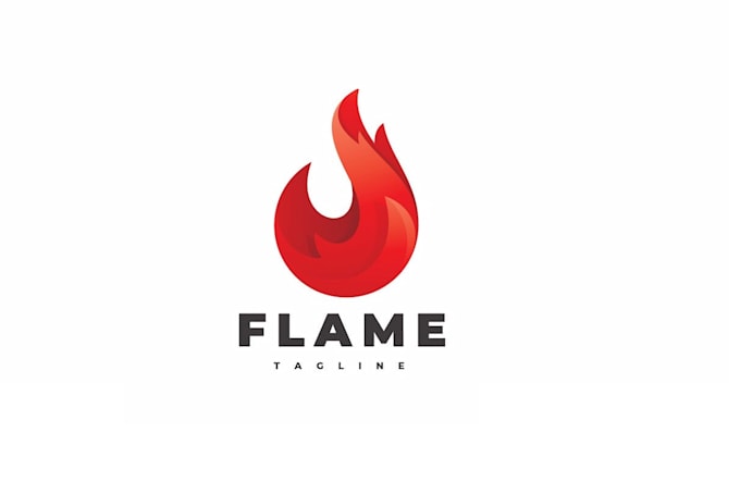 seeking a chic, brand recognizable fire logo