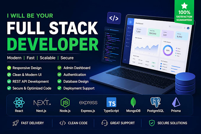 develop a full stack web application with react next js node js and express