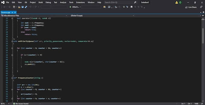 code your programming tasks or projects in cpp, c, python, and javascript