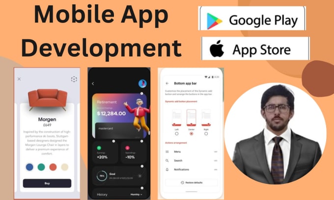 Do android and ios mobile application using flutter by Ashee265 | Fiverr