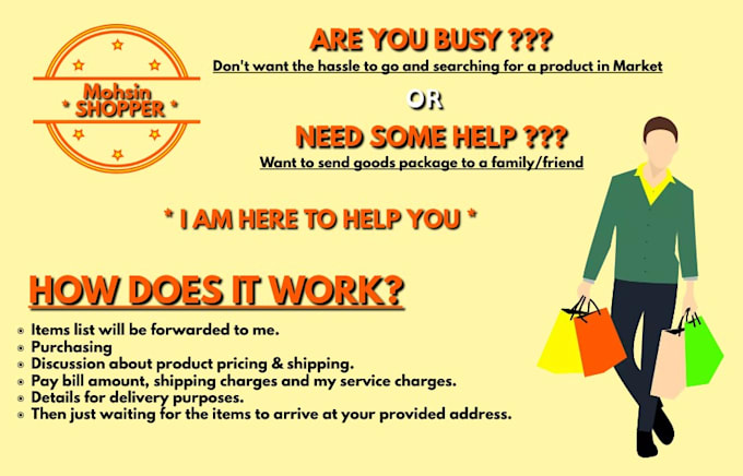 be your virtual assistant for shopping in karachi