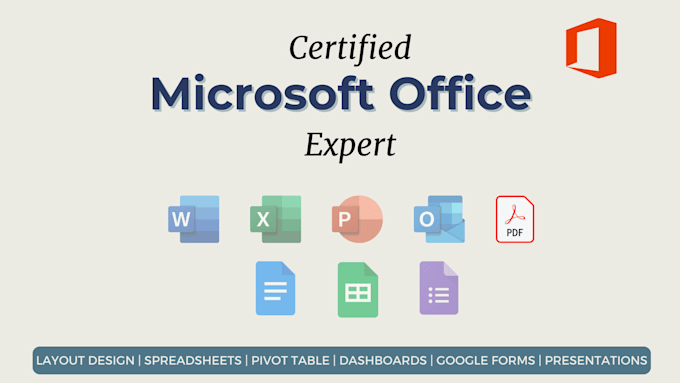 Be your microsoft excel, word, powerpoint and google sheets guru by ...