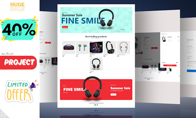 be your full stack web developer to develop website