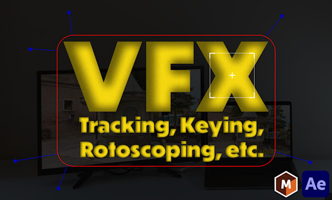 professionally do vfx tracking, rotoscoping, keying and more
