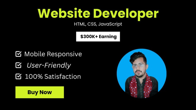 Design and develop website using html, css and java script by Hafeez ...