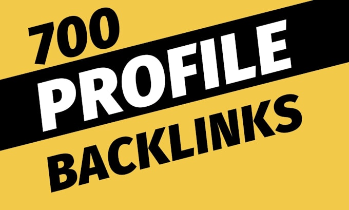 boost your website SEO with powerful 700 profile backlinks