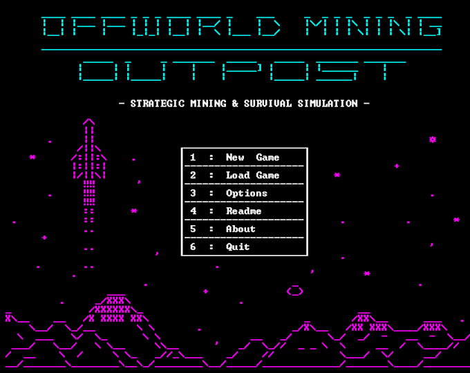Develop a simple terminal game like zork or warsim prototype using your ideas by Theonemagos
