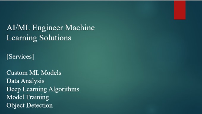 do machine learning problems in python