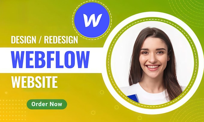 design, redesign, or develop webflow website, webflow expert