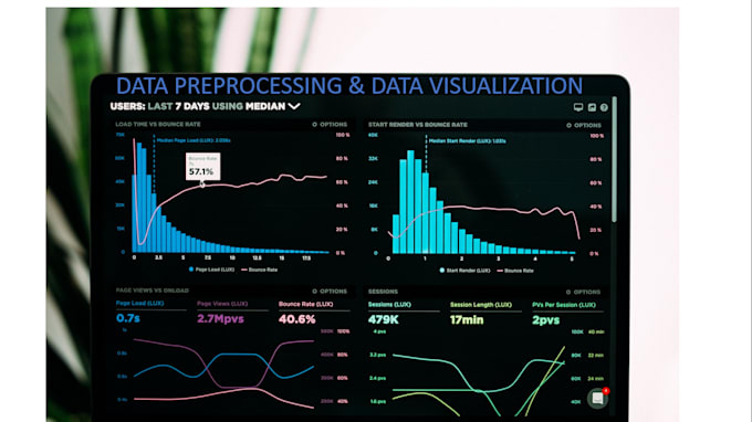 Provide professional data preprocessing and visualization in python by ...
