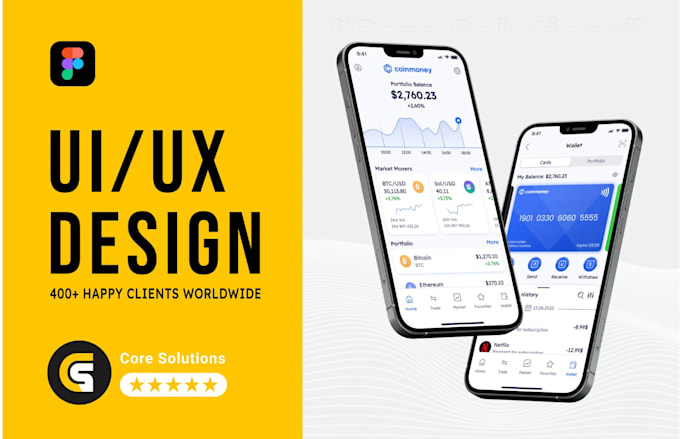 Do ui ux design, website, dashboard, mobile app ui ux design by Alikhan ...