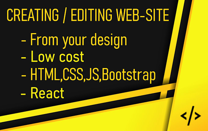 Create website on html css js and more by Cardinaltroy | Fiverr