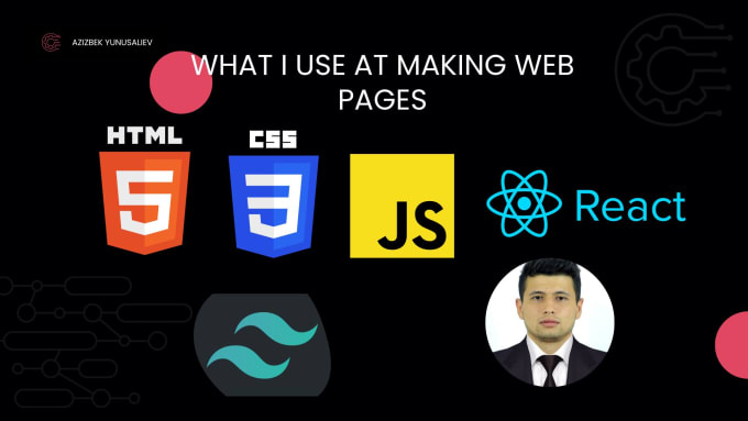 Create stunning web apps with html css javascript react by Azick_com ...