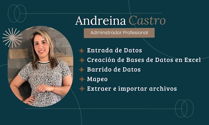 be your virtual assistant in data entry in spanish
