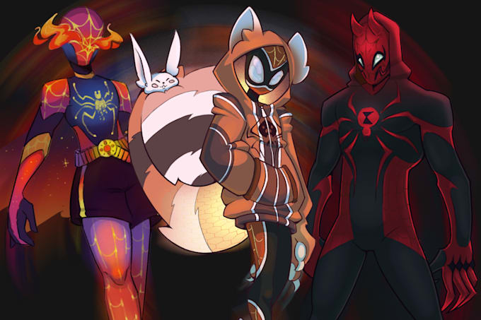 draw your spider sona