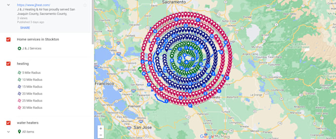 do google map stacking for local SEO 3 pack map ranking