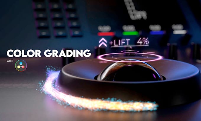 do professional cinematic color grading and correction
