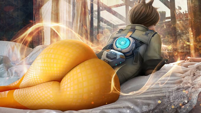 create digital artwork, character design, illustration