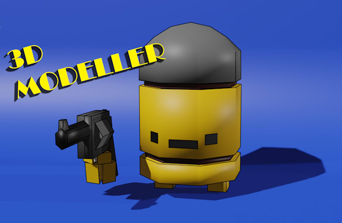 make any model and animate it in blender