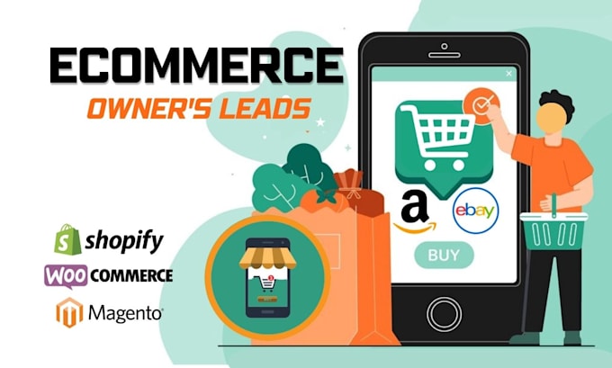 provide shopify store owner leads and ecommerce b2b data