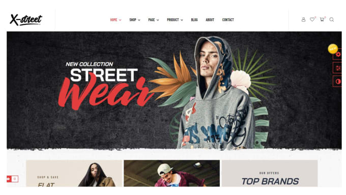 Street clothing clearance website