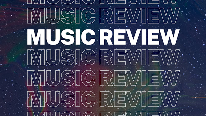 write a music review and publish it on my blog