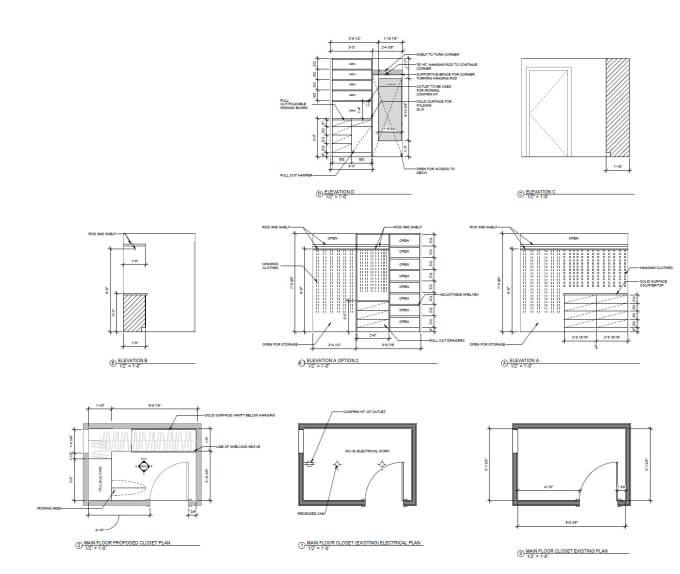 2d Draft Your Interior Design Project From Sketches By Lgvvisuals Fiverr 