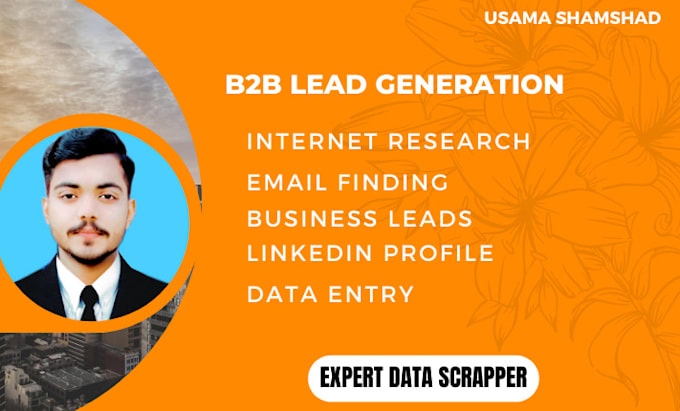 do b2b lead generation and build prospect email list
