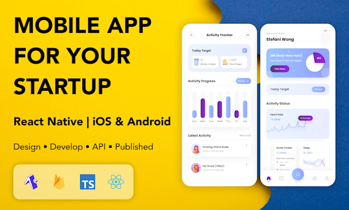 build your startup mobile app using react native for android and ios