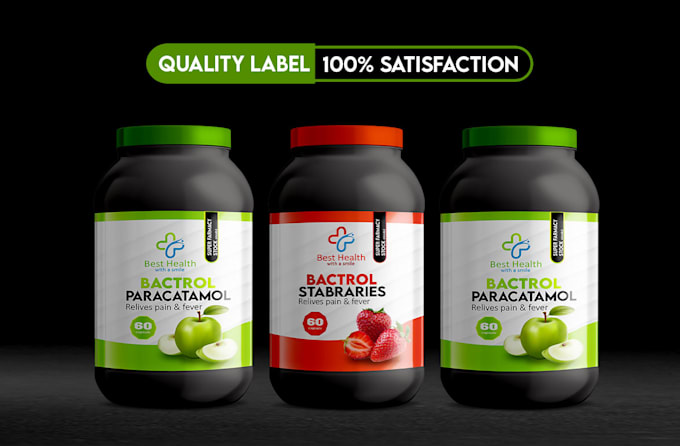 do supplement label, cbd oil label, jar bottle label design