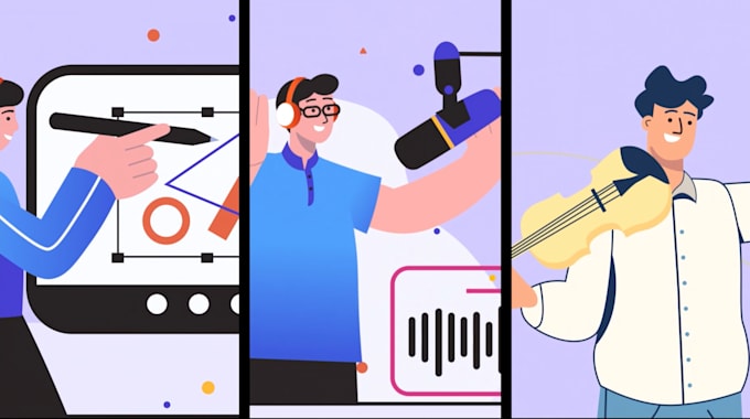 create 2d animated explainer video for marketing