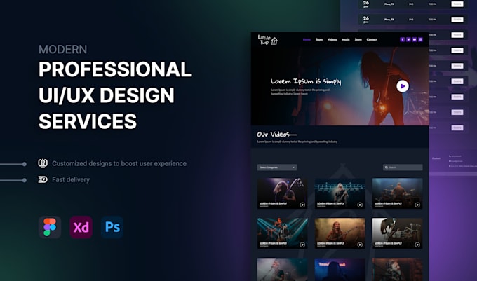 Do attractive and modern ui ux design by Yasmitha | Fiverr