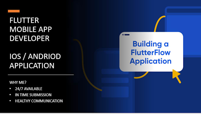 Flutter flow and flutter app development by Mkiyani | Fiverr