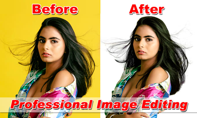 professional image editing, cut out photos, clipping path
