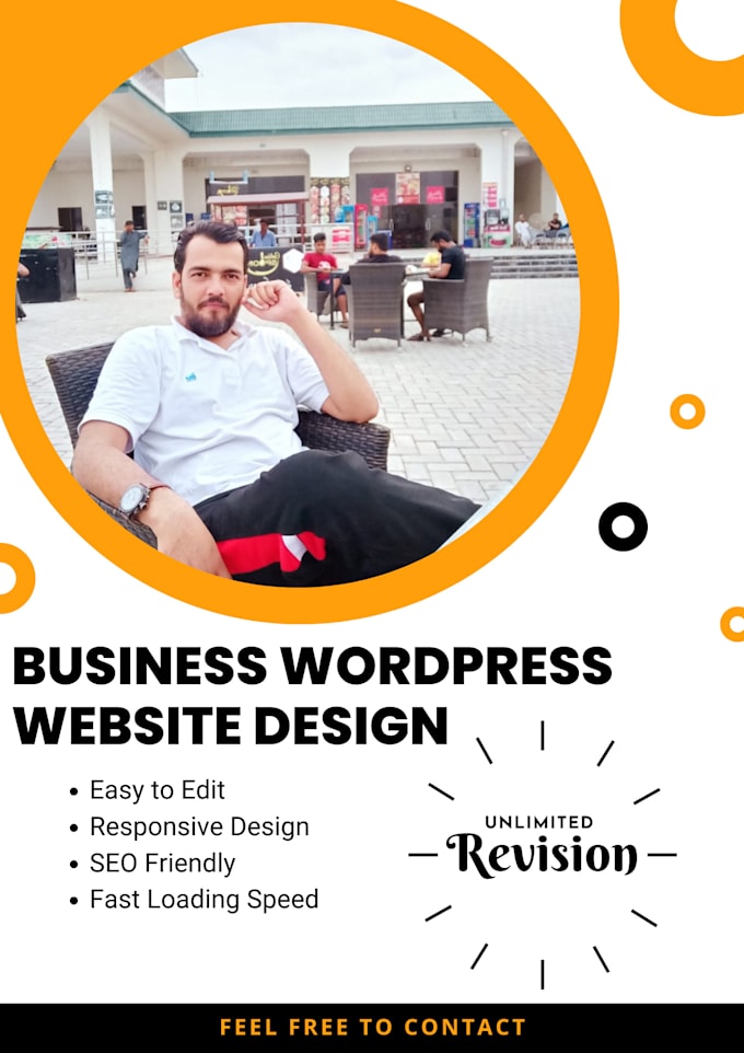 develop wordpress website design and website development