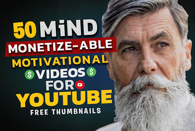 create motivational videos for youtube channel
