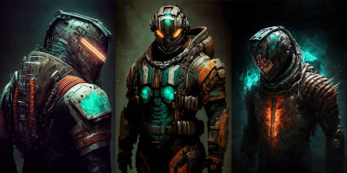 create ai sci fi art using midjourney and stable diffusion