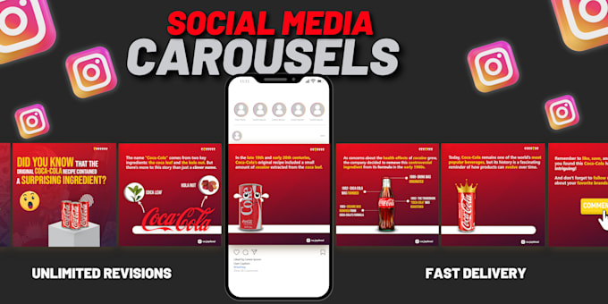 Design attractive and engaging instagram carousels for you by ...