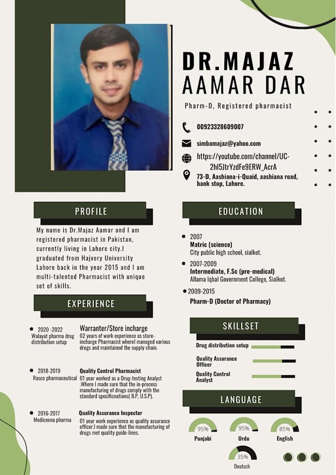 Professionally write or rewrite resumes,cv and or cover letters by ...