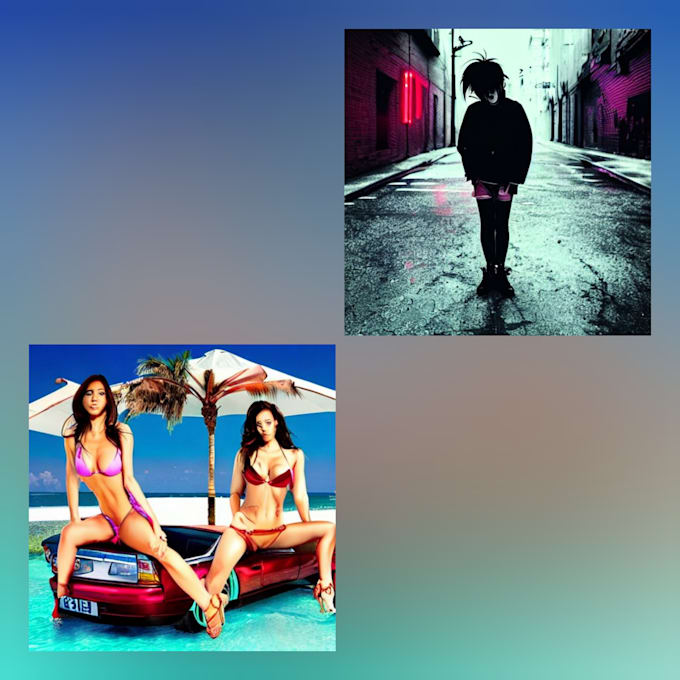 make different types of music album covers