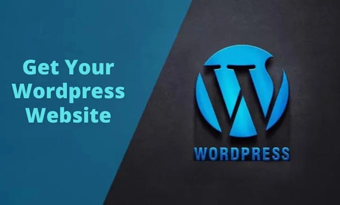 create wordpress website design or blog site